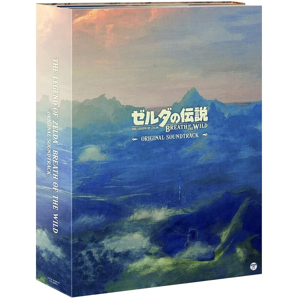 薩爾達傳說 曠野之息 遊戲原聲帶  CD5枚組  OST 通常盤 (454976704193)