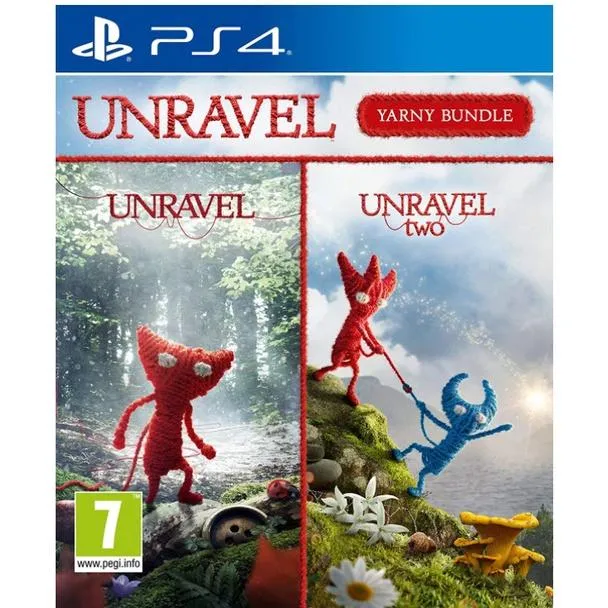 PS4 毛線小精靈 1+2 亞尼合輯  歐版 英文版
