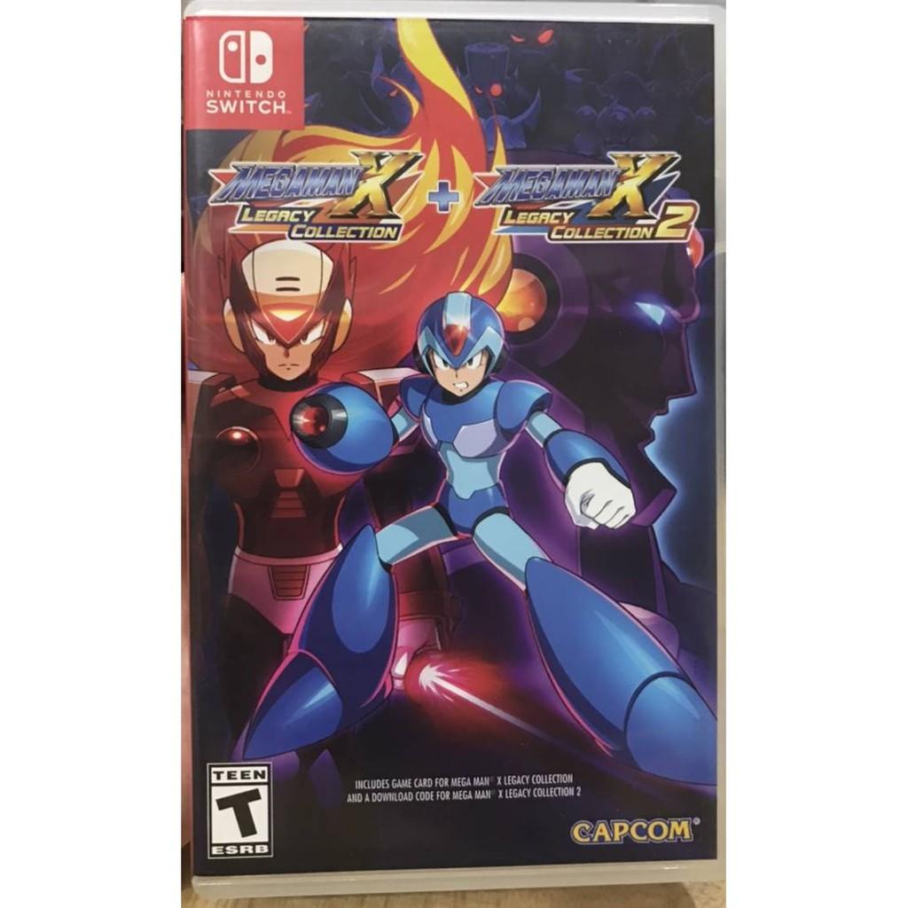 中古 NS Switch 洛克人 X 週年紀念合集 英日文版 只有X1【台中艾達電玩】