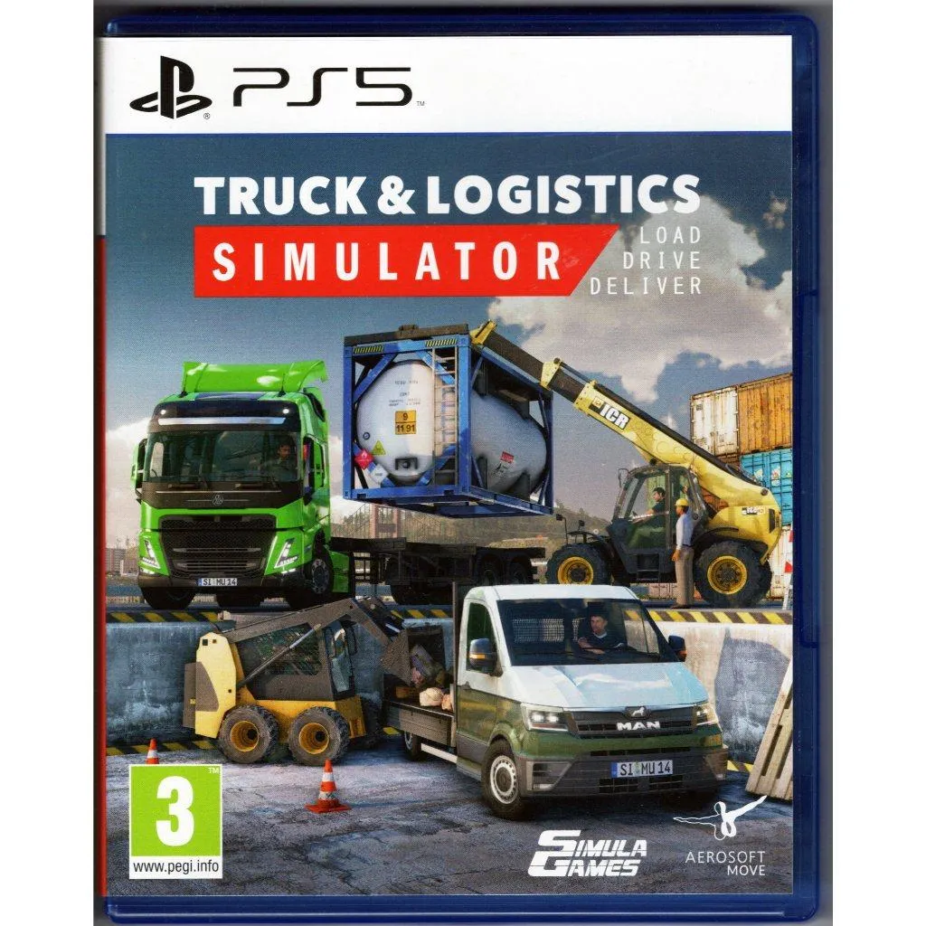 【中古】【PS5】 卡車物流模擬器 歐版 簡中版
