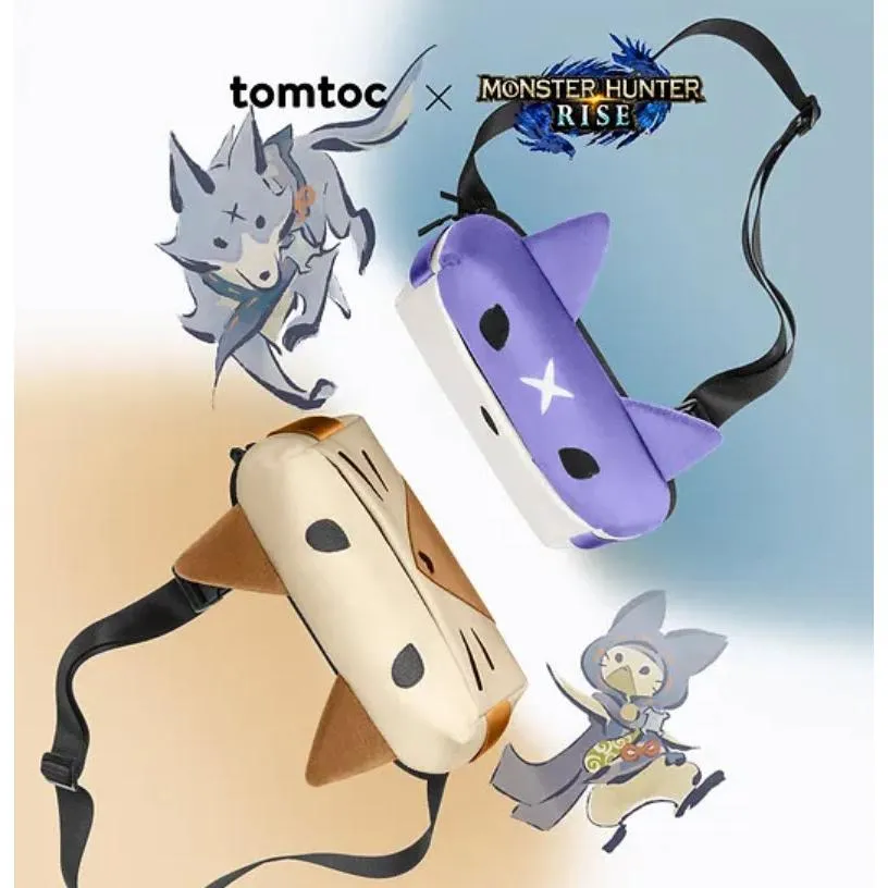 【Tomtoc】 NS Nintendo Switch  狩獵隨從系列 艾路 加爾克  收納包 斜肩包