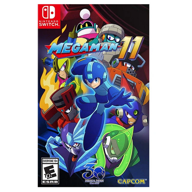 【NS】洛克人11 美版 中文版 MEGAMAN 11