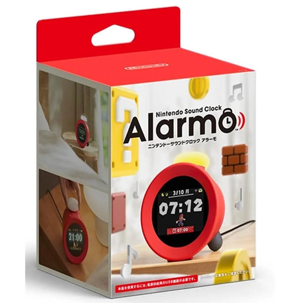 ALARMO 任天堂鬧鐘 任天堂音響鬧鐘 阿勒莫