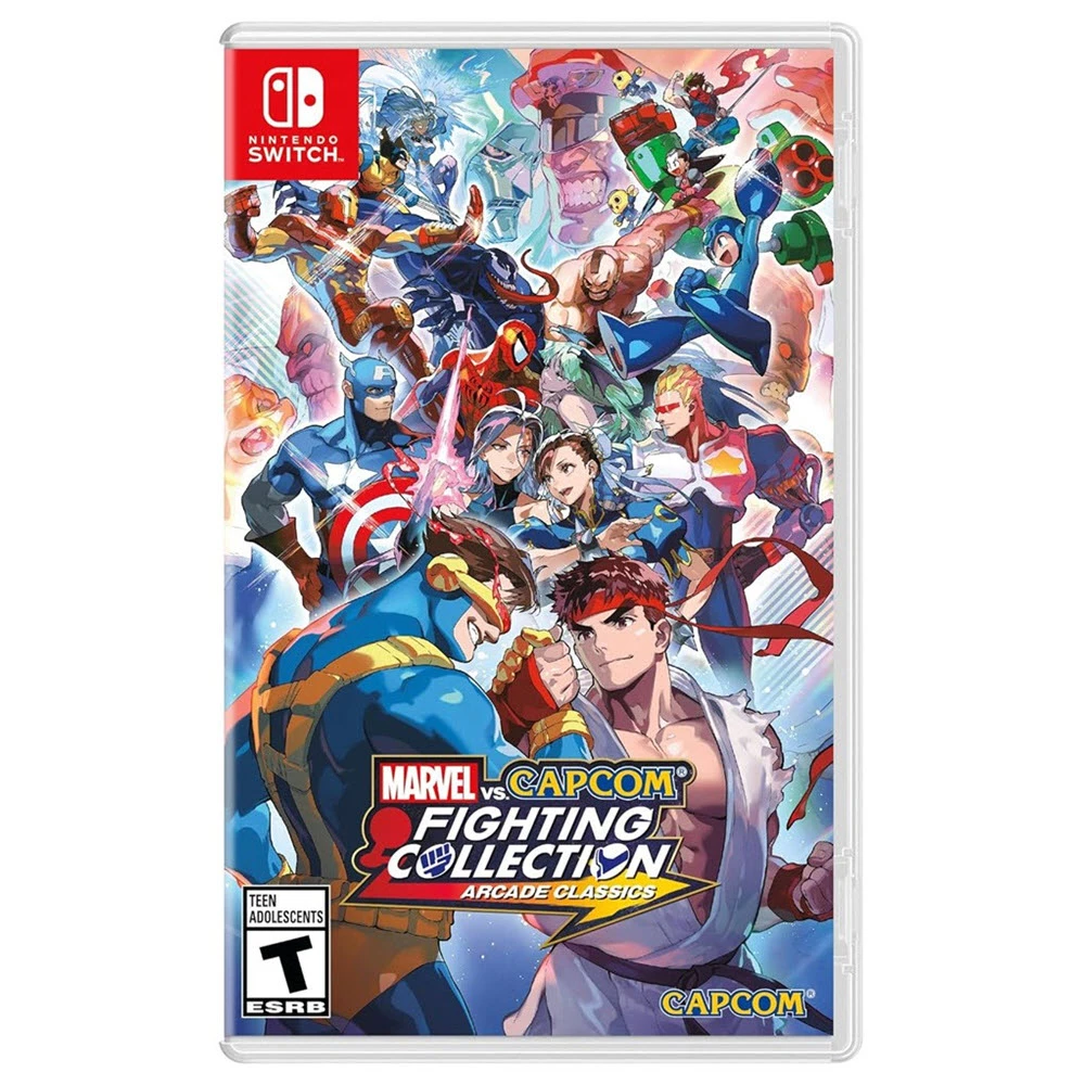 NS Marvel vs. Capcom 格鬥合集：大型電玩經典 僅提供選單中文