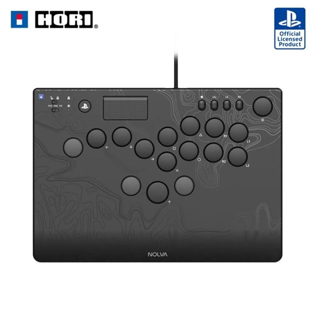 【 HORI】 PS5 / PC NOLVA 機械式全按鈕街機控制器（SPF-049）