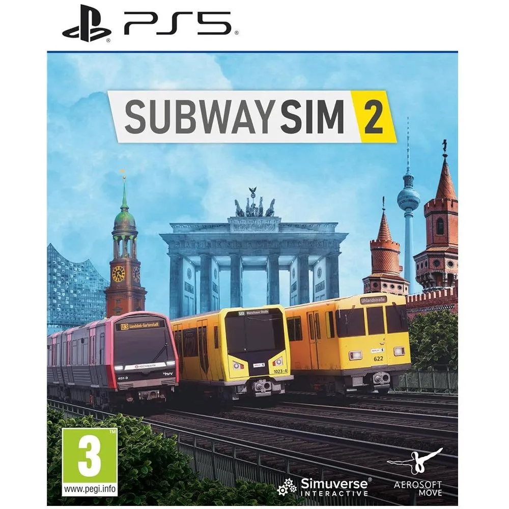 【 PS5】 模擬地鐵2 歐版 簡中版 Subway SIM 2