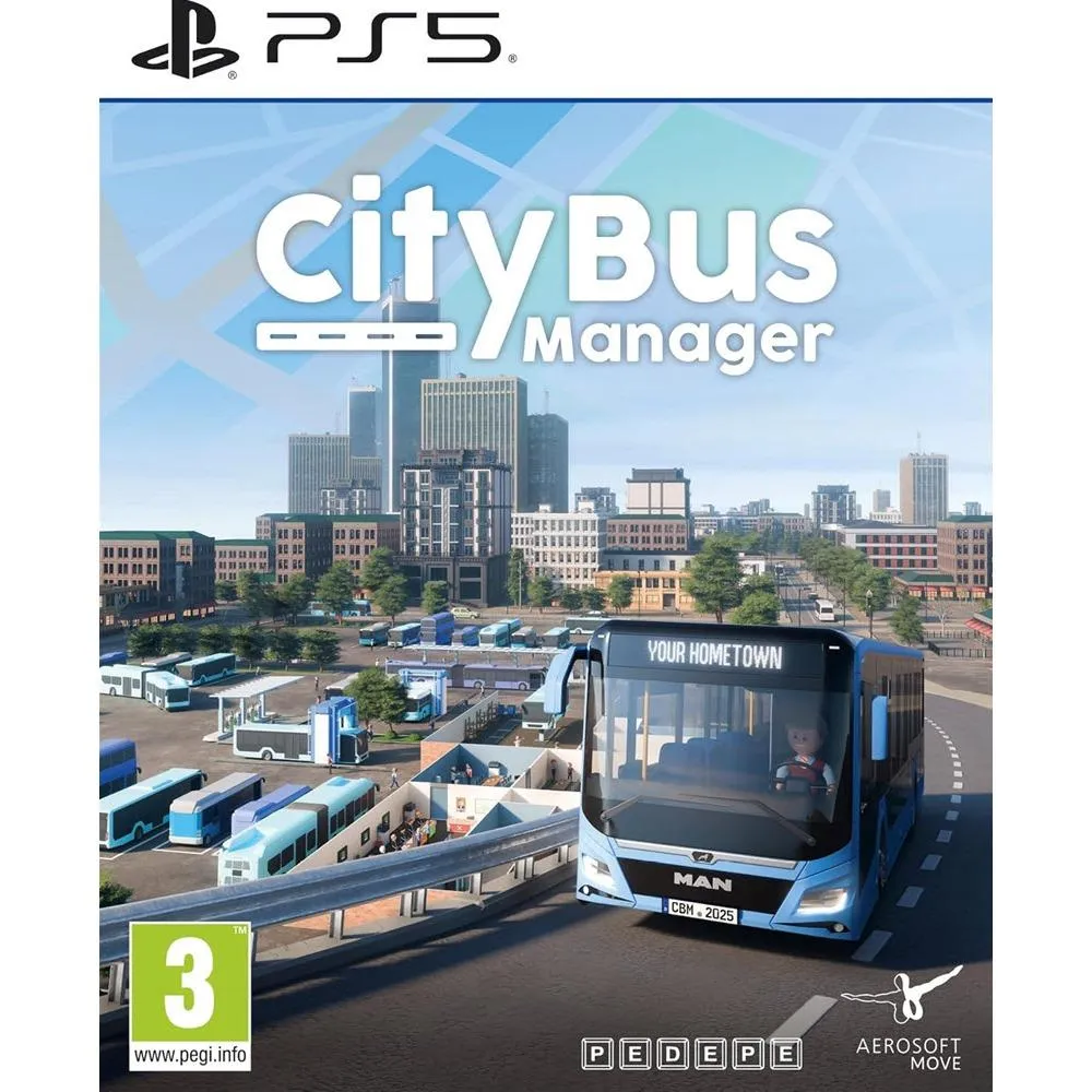 【PS5】 城市巴士管理 歐版 中文版 City Bus Manager