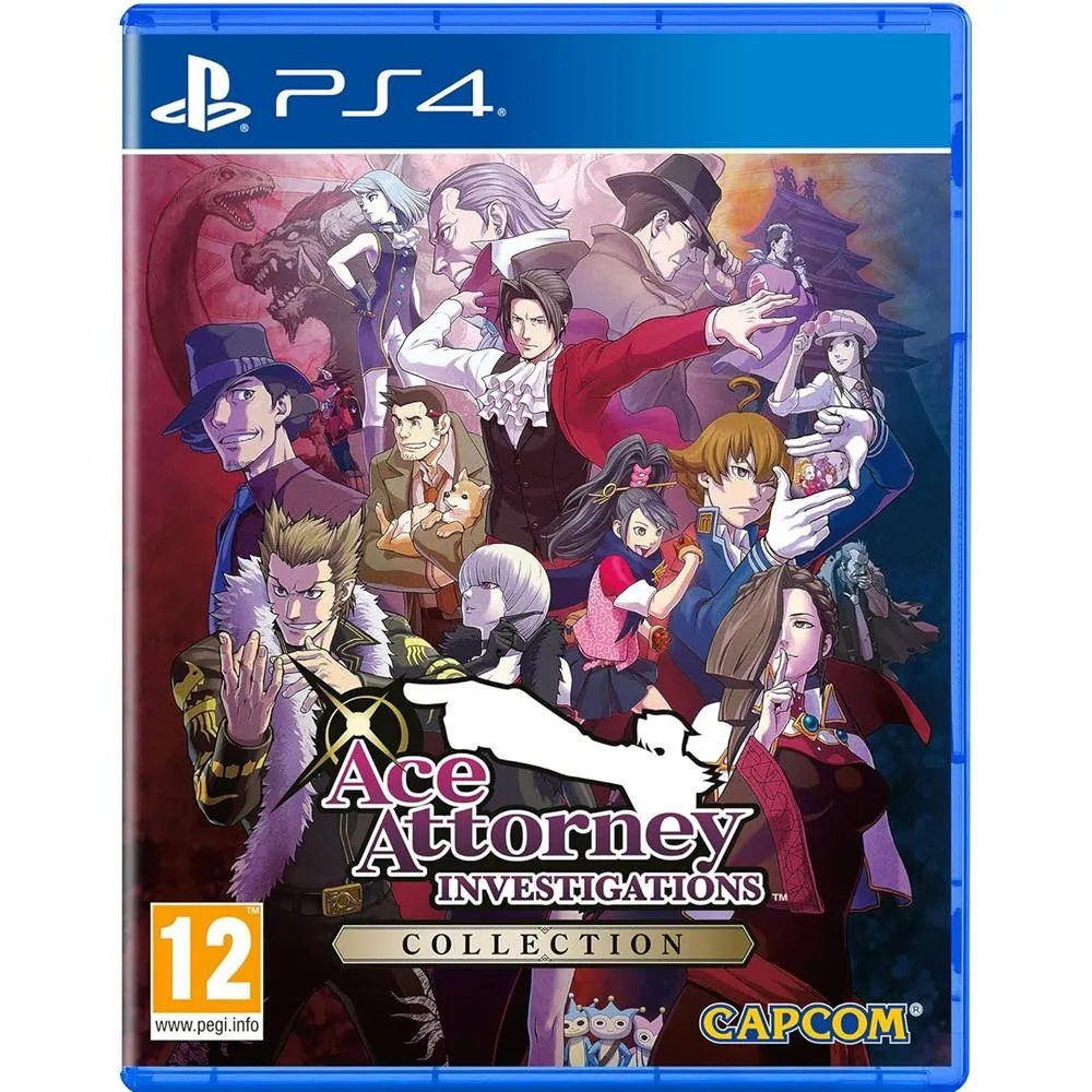 【PS4】 逆轉檢察官 1&2 御劍精選集  歐版 中文版