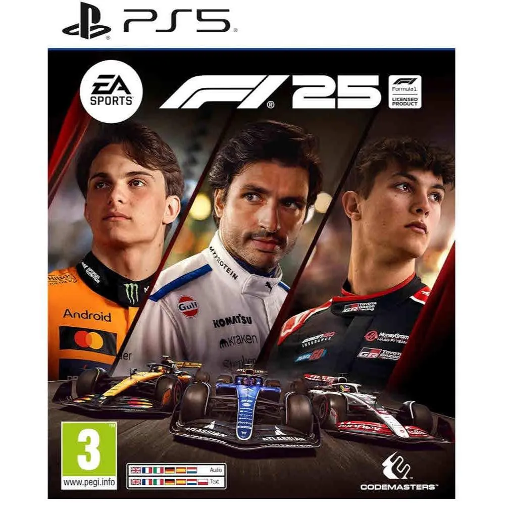 【PS5】 F1 25 2025 一級方程式賽車 歐版 簡中版