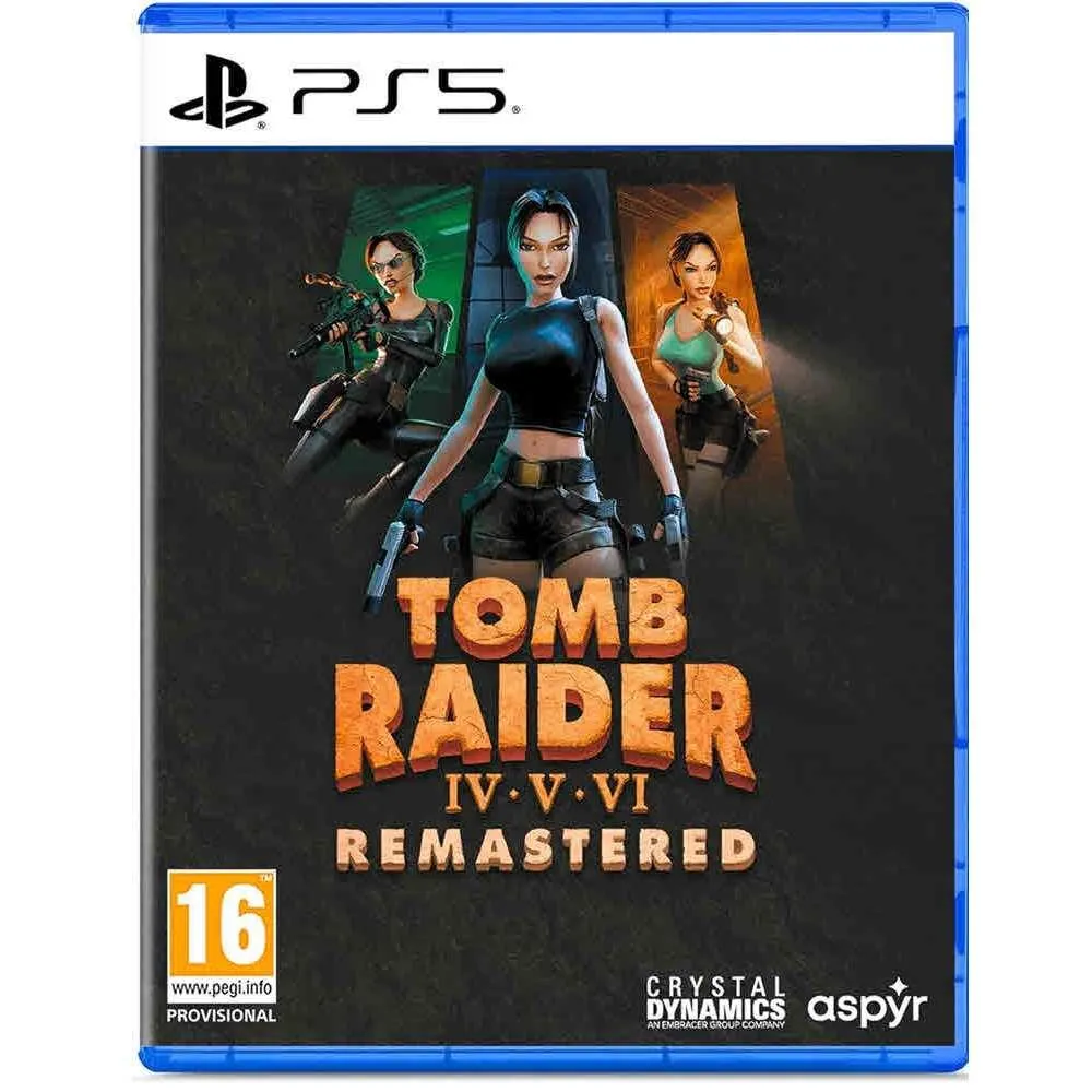 【PS5】 古墓奇兵 4-6 移植版 歐版 簡中版 Lara Croft