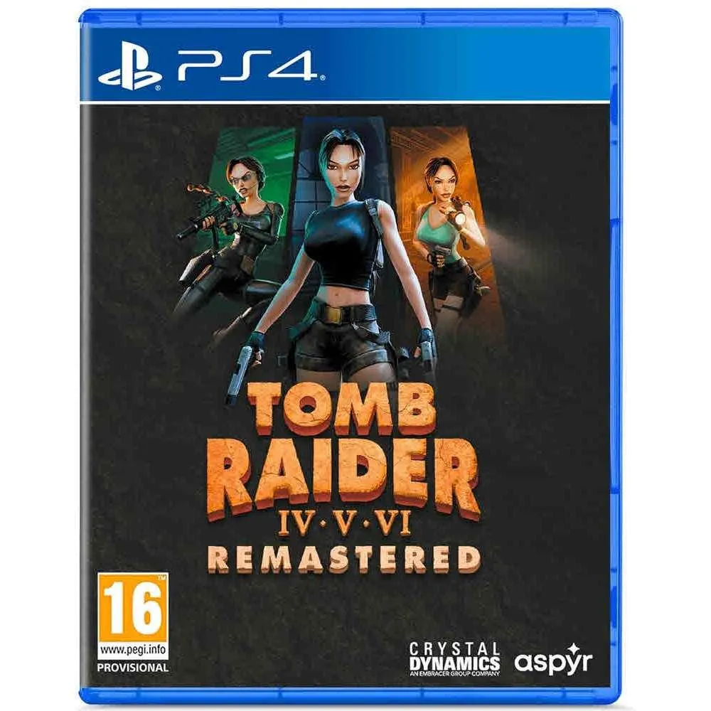【PS4】 古墓奇兵 4-6 移植版 歐版 簡中版 Lara Croft