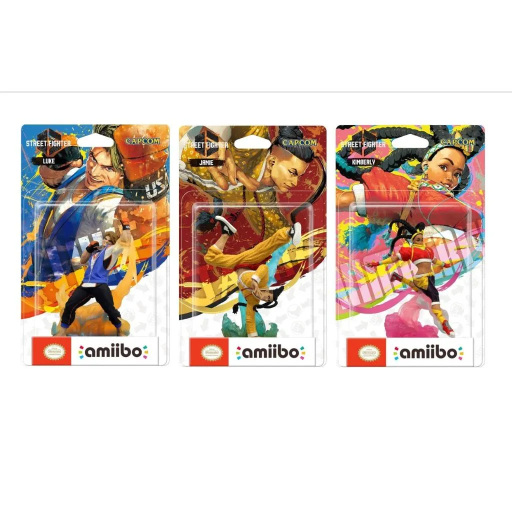 AMIIBO 快打旋風6系列 金伯莉 傑米 呂克