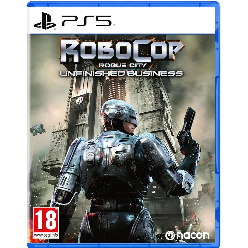 【PS5】機器戰警 暴戾都市 餘孽未清 歐版 中文版
