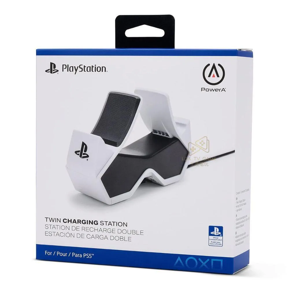 【POWERA 】【PS5】 雙手把充電底座 適用於PS5 DualSense 無線控制器 台灣公司貨