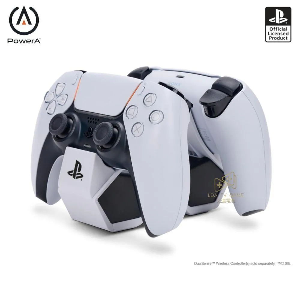 【POWERA 】【PS5】 雙手把充電底座 適用於PS5 DualSense 無線控制器 台灣公司貨