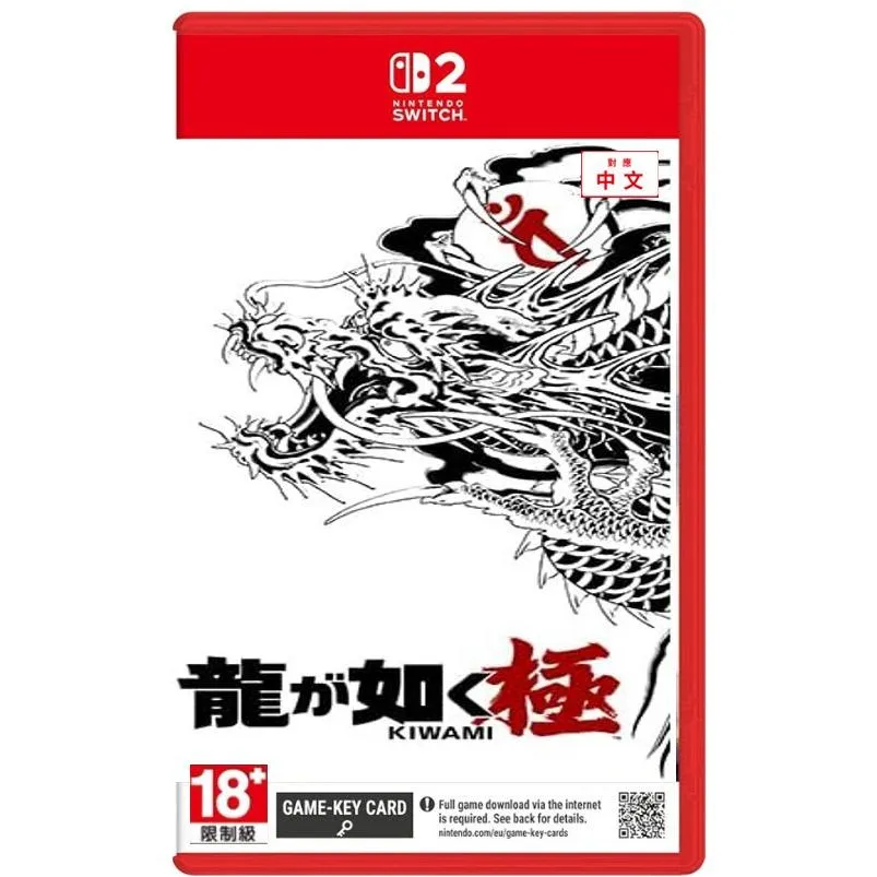 NS2 人中之龍極  中文版 鑰匙卡