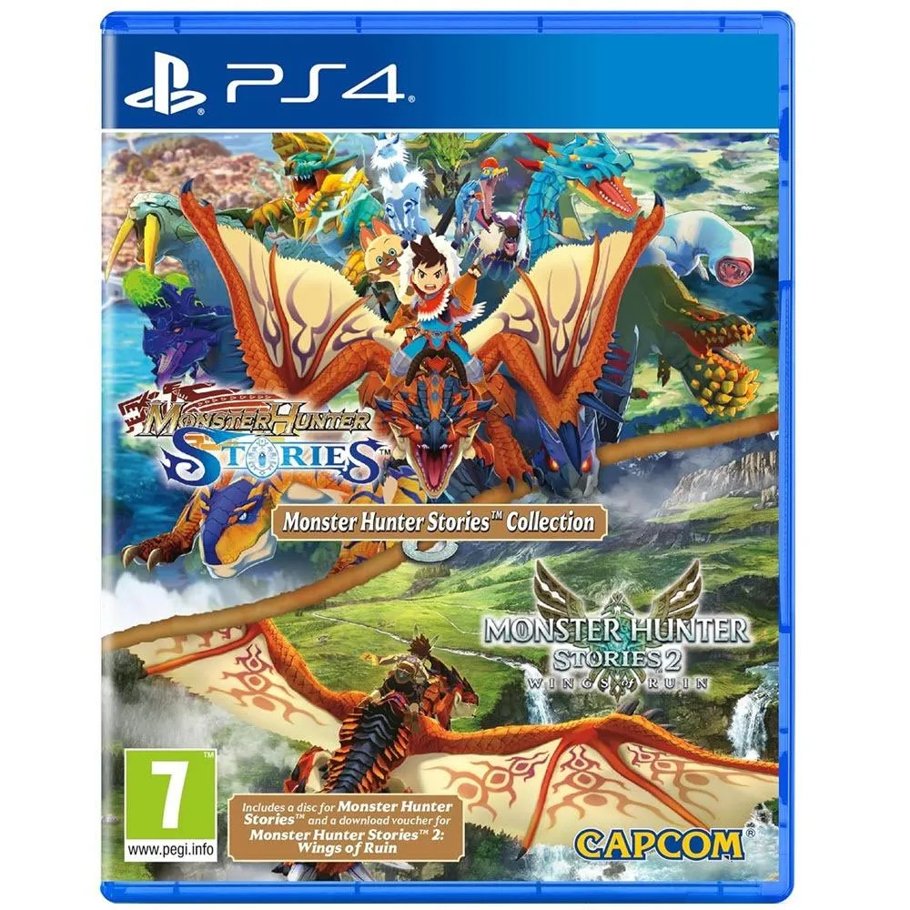 【PS4】 魔物獵人物語 1+2 合輯 歐版 中文版