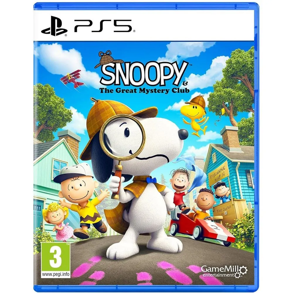 【PS5】 史努比與了不起的神秘俱樂部 英文版 snoopy