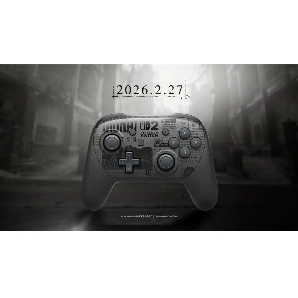 原廠 NS2 Switch2 惡靈古堡9 安魂曲 PRO 控制器