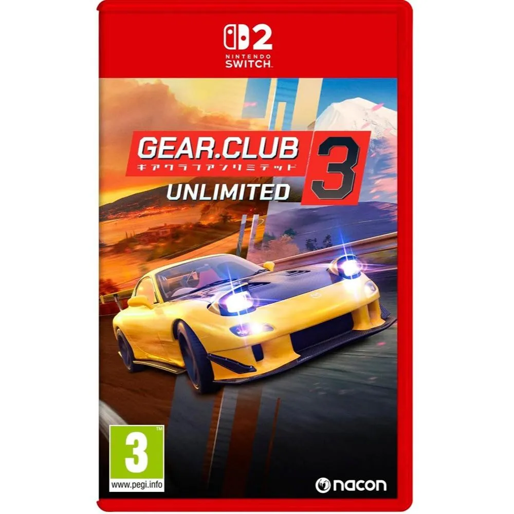 【NS2】 極速俱樂部 無限3 簡中版 GEAR CLUB UNLIMITED 3