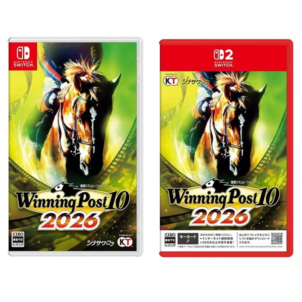 【NS】&【NS2】 賽馬大亨 Winning Post 10 2026 日文版