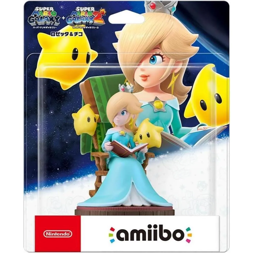【AMIIBO】 蘿潔塔與奇可 瑪利歐與奇可 超級瑪利歐系列