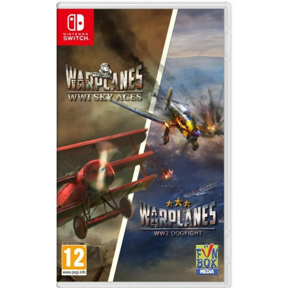 NS Warplanes: WWI Sky Aces + WW2 Dogflight 歐版 中文版