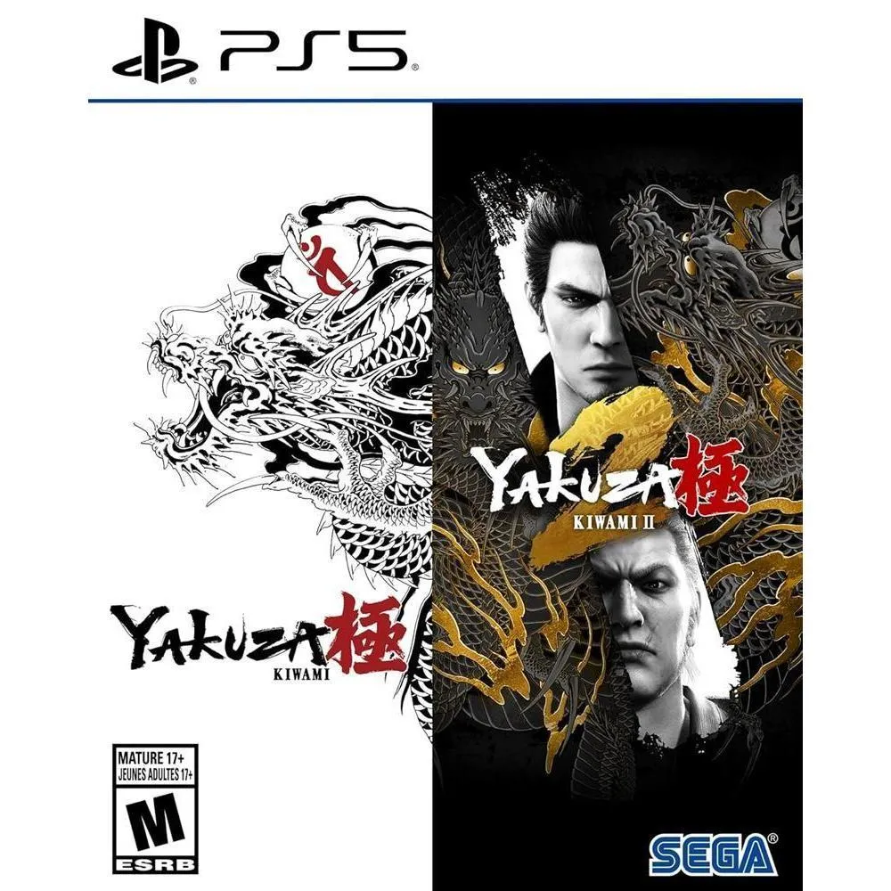 【PS5】 人中之龍極 1+2 美版 中文版