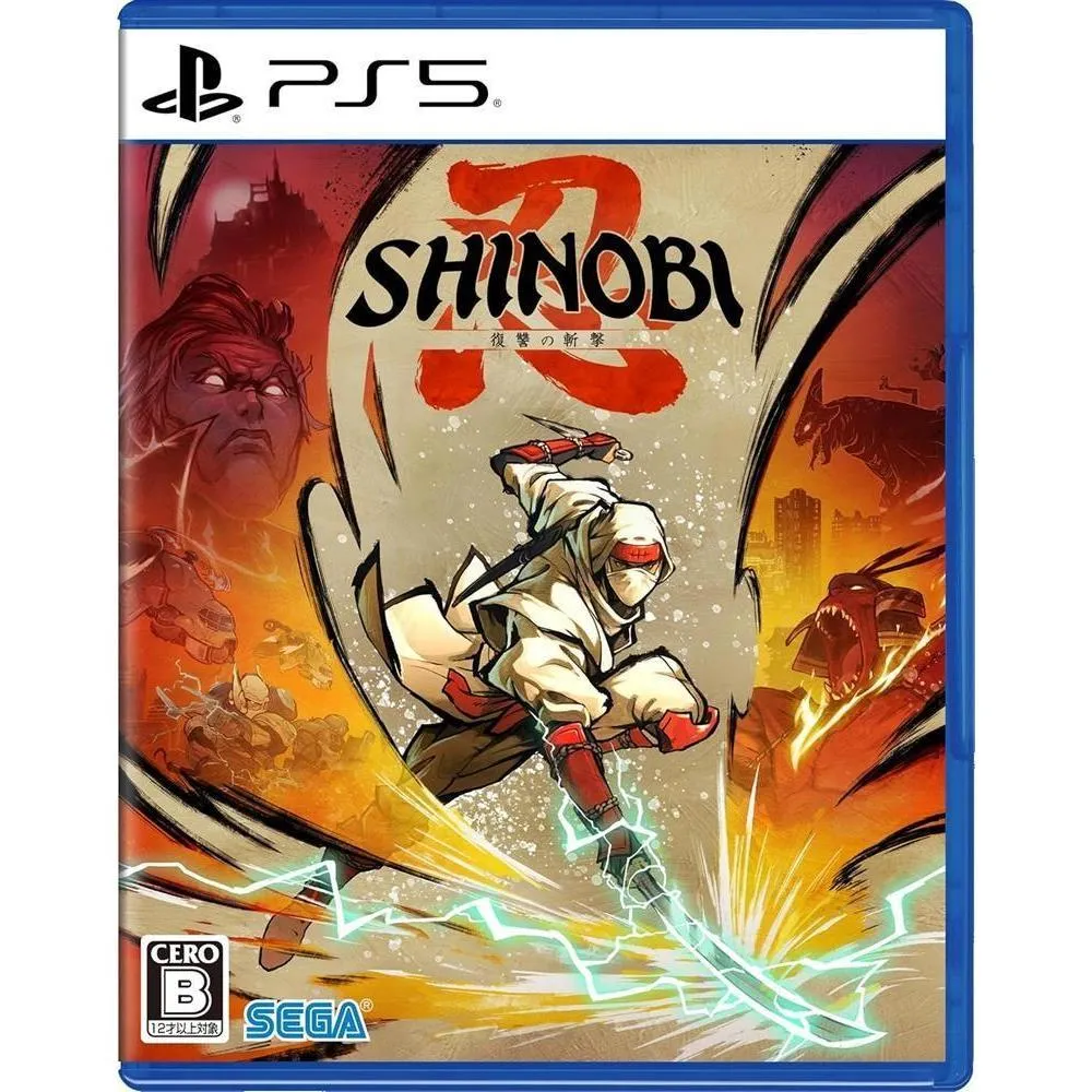 【PS5】 SHINOBI 反攻的斬擊 日版 中文版