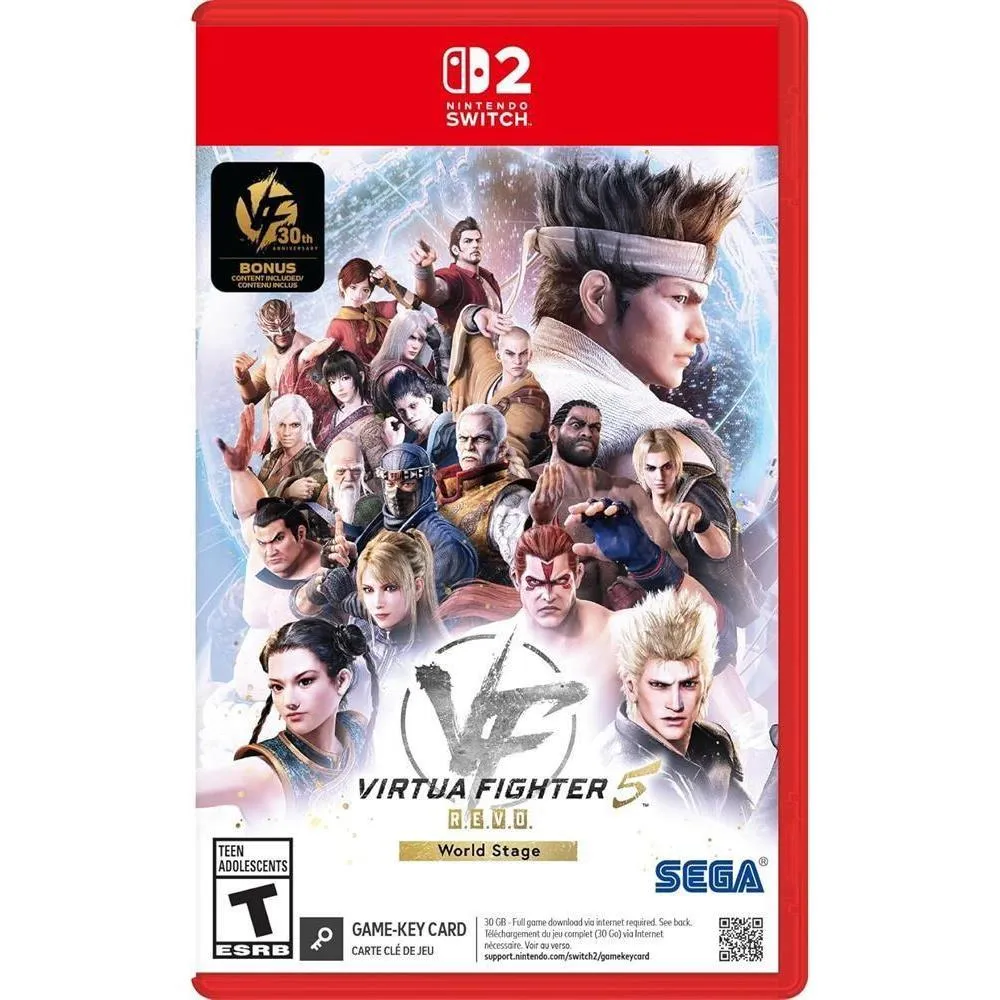 NS2 VR 快打 5 R.E.V.O. World Stage 美版中文 30週年紀念版
