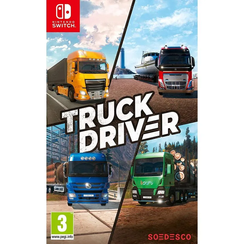 NS Switch 卡車司機 卡車駕駛 貨車司機 模擬卡車 Truck Driver 中文版