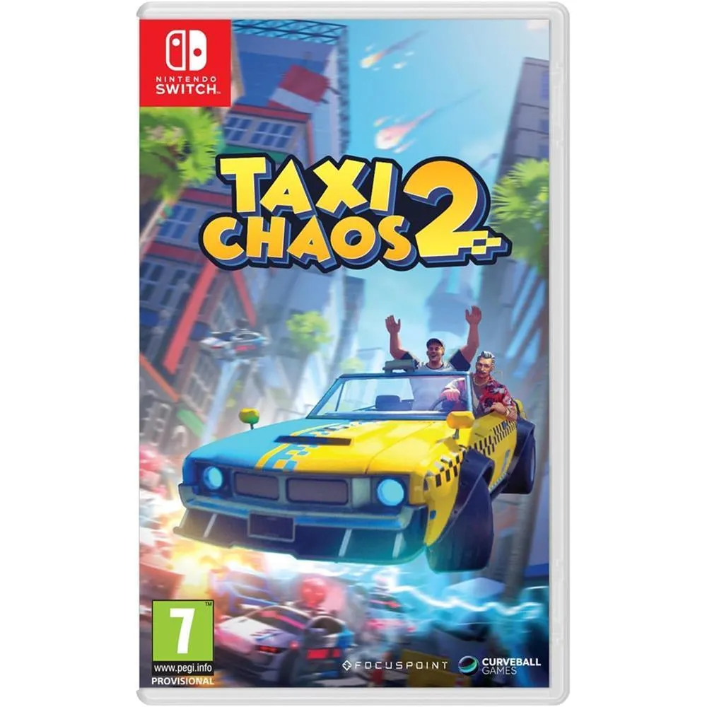 NS 酷飆計程車2 Taxi Chaos 2 歐版 簡中版 瘋狂計程車