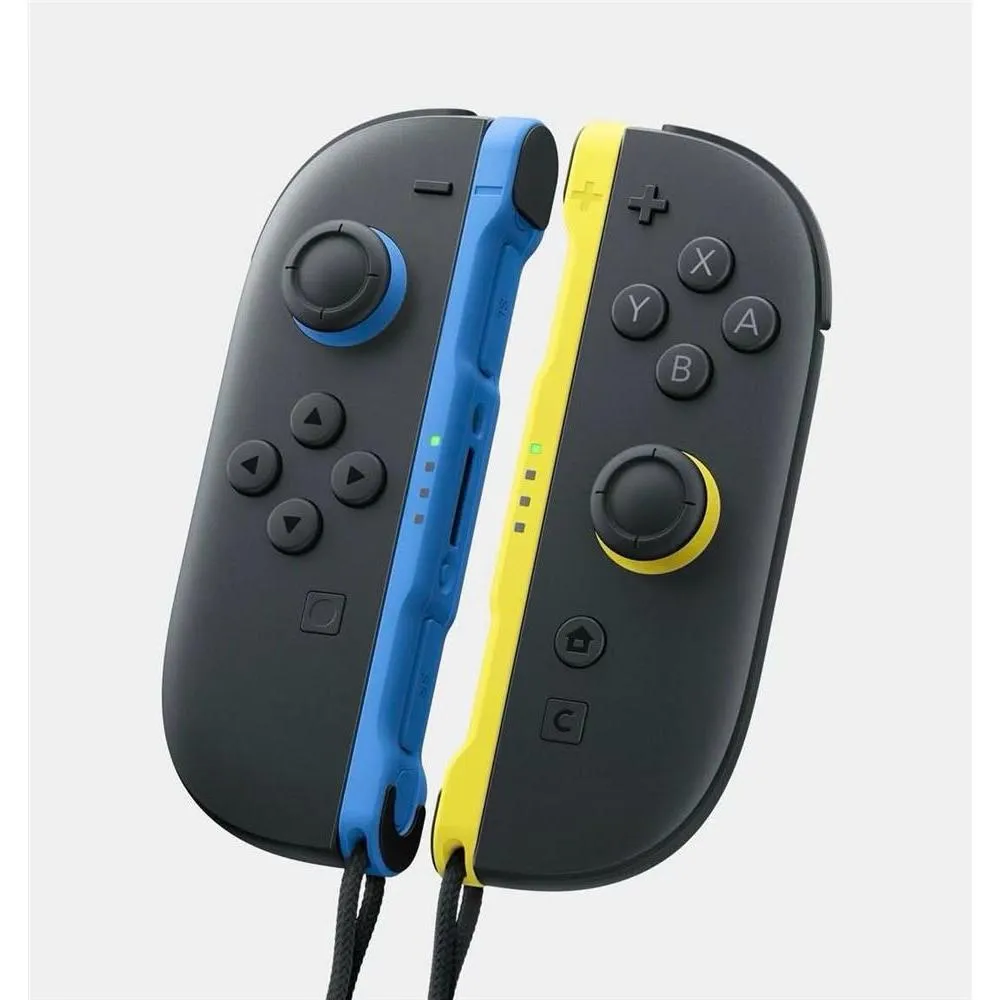 任天堂 NS2 原廠-JOY CON手把-藍色x淺黃色