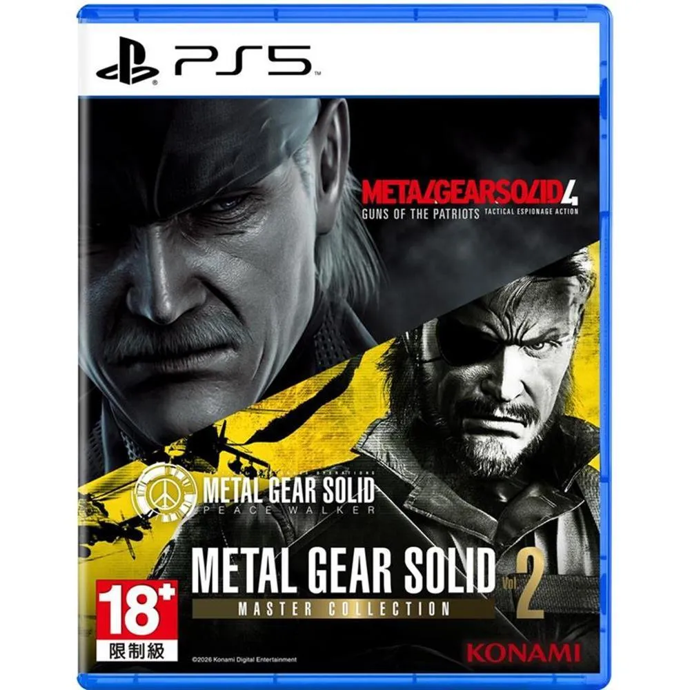 PS5 潛龍諜影 Master Collection Vol.2 英日文版