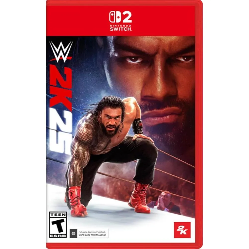 NS2 WWE 2K25 英文版 (盒裝序號卡)