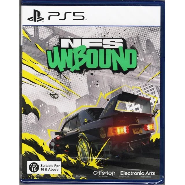 PS5 極速快感 桀驁不馴 Need for Speed Unbound  中文版