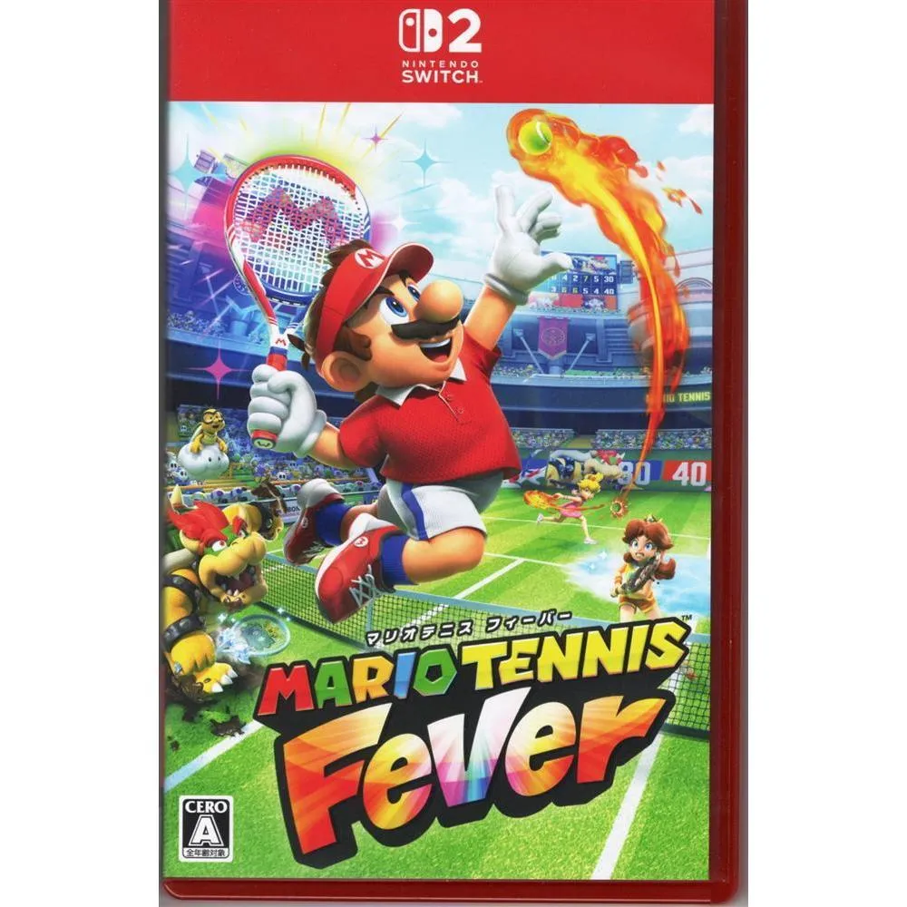 【中古】NS2 瑪利歐網球 狂熱 日版 中文版