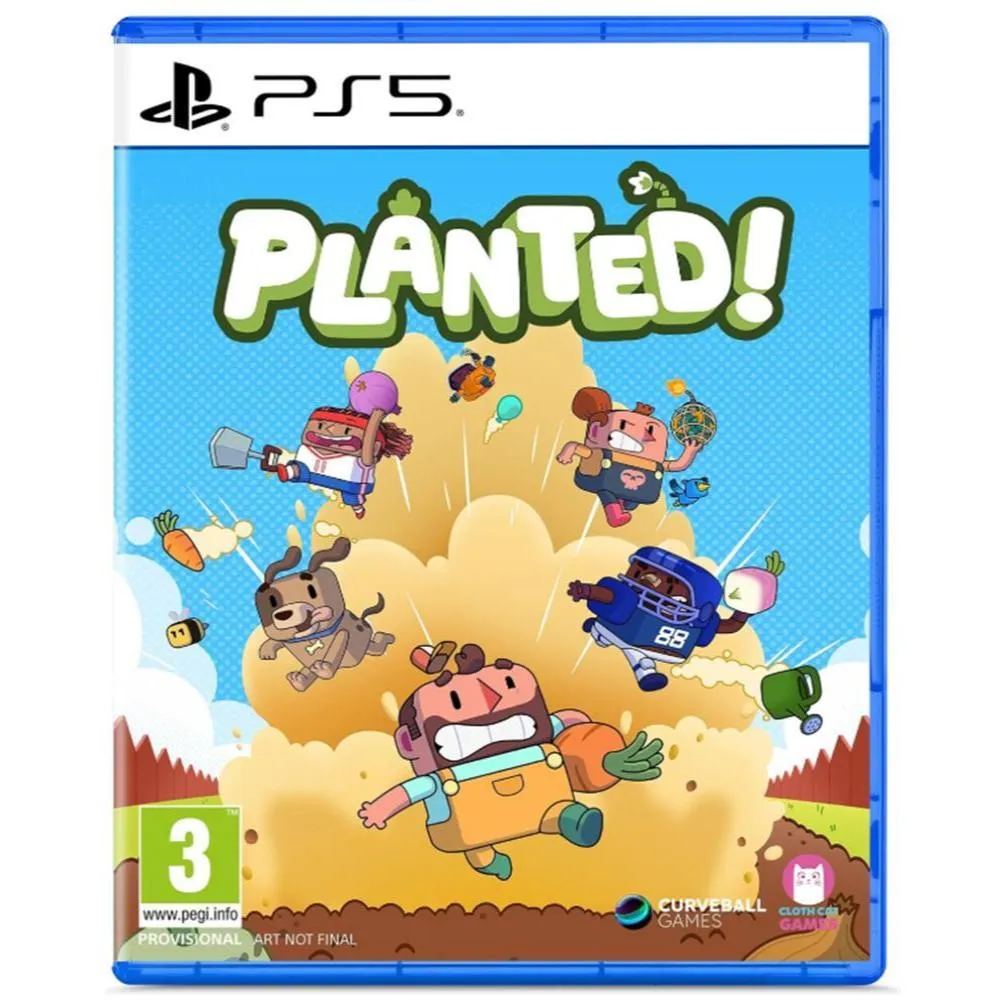【預購10/29】 PS5 PLANTED 歐版 簡中版 派對遊戲 可單機4人 種田對戰 已種植!