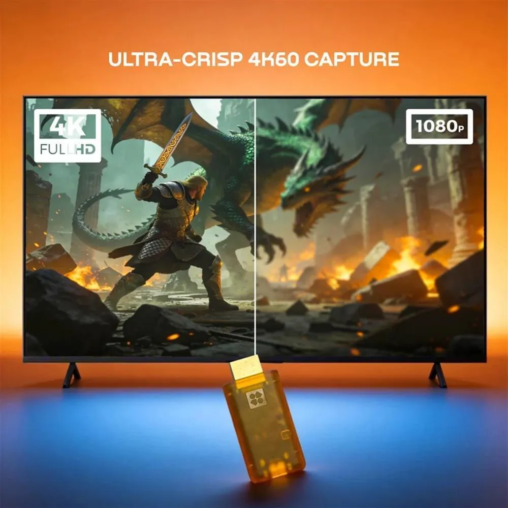 Genki ShadowCast 3 Pro 4K 遊戲影像擷取器 適用NS/NS2/筆電/PS5