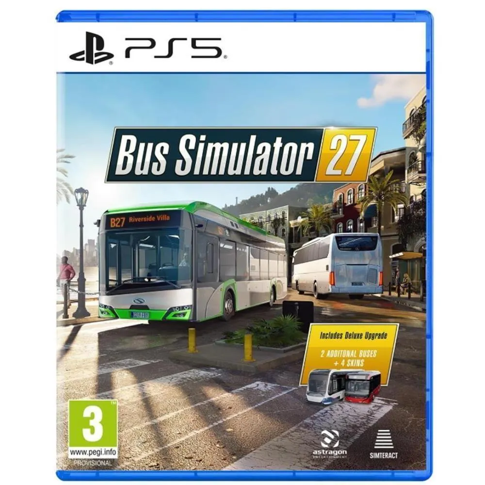 【預購11月初】PS5 模擬公車27 簡中版 Bus Simulator 模擬巴士