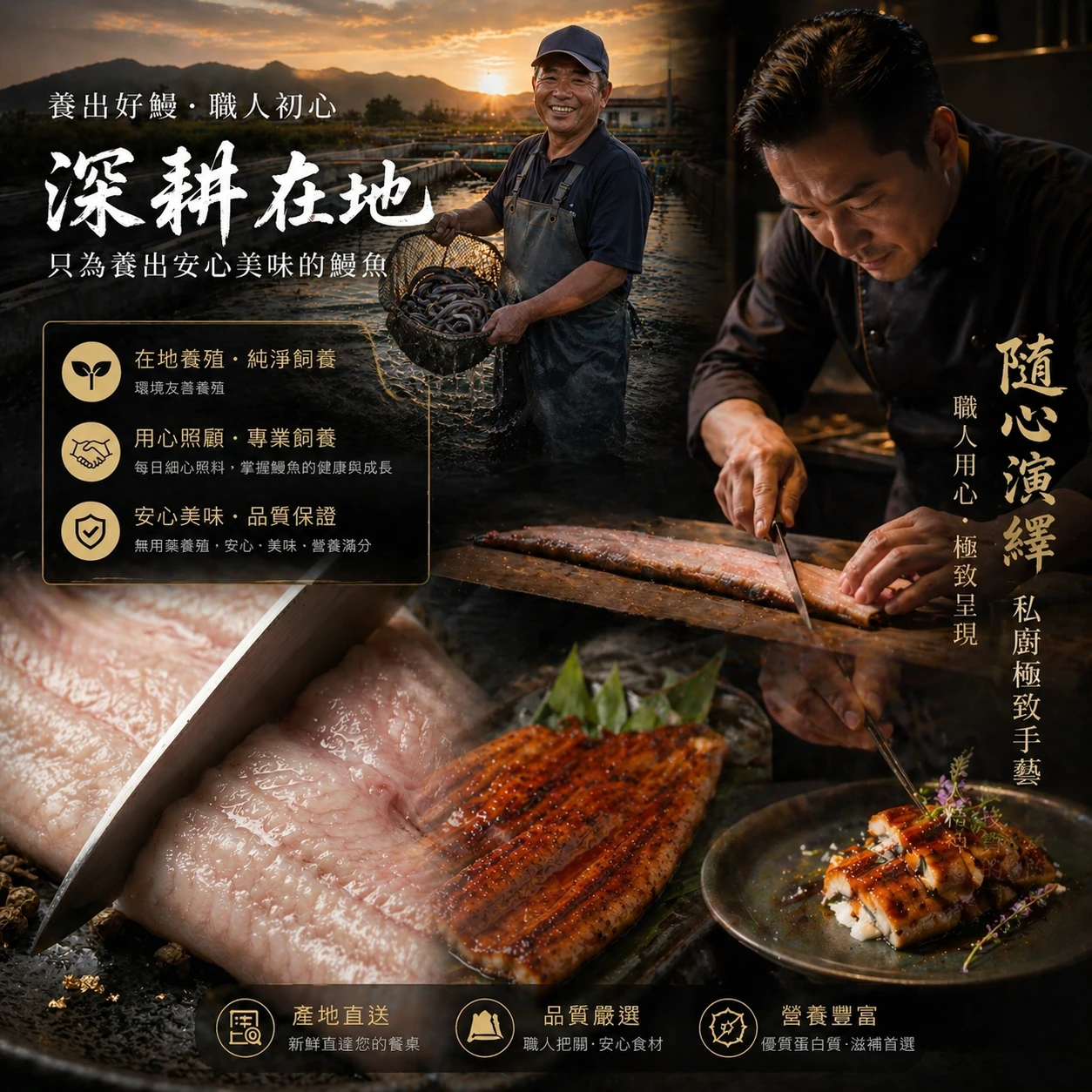 【魚香食野｜頂級台灣鰻魚】