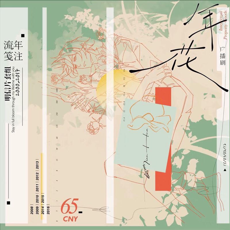 現貨 | 夢圖記 | 年花 廣播劇衍生周邊 | 流年箋注❀明信片套組