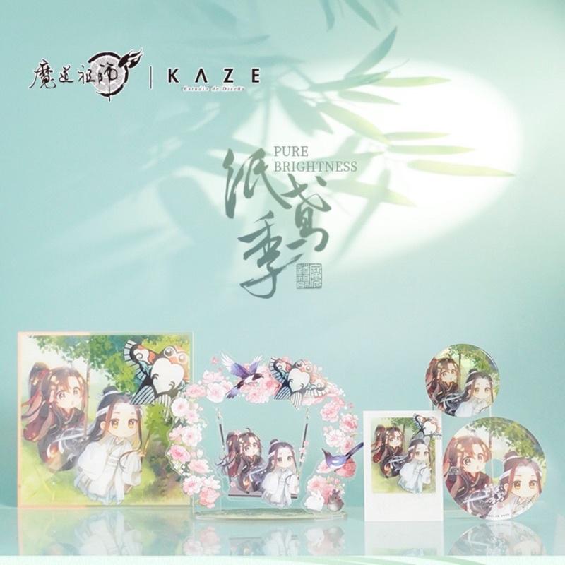 現貨 | KAZE出品 | 魔道祖師 動畫 | 紙鳶季系列 | 壓克力立牌、色紙、拍立得、滴膠徽章、迷你CD