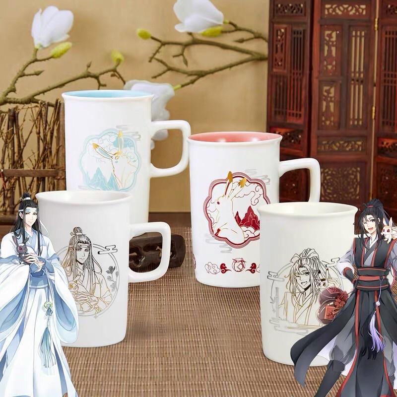 現貨 | 幸運石正版 | 魔道祖師 動畫周邊| 魏無羨 藍忘機 | 馬克杯 陶瓷杯