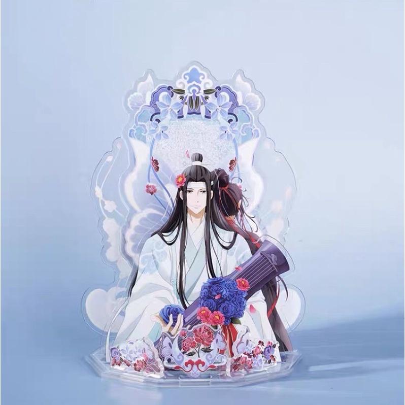 現貨 | KAZE | 魔道祖師 動畫 | 藍忘機生賀周邊立牌 徽章 流沙壓克力磚