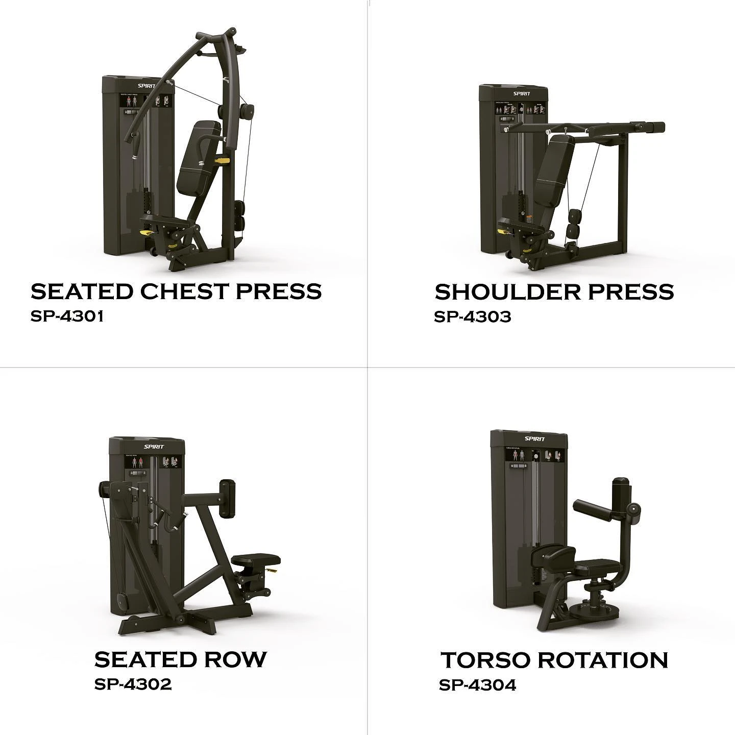 商用健身器材SPIRIT FITNESS ｜台北商用重訓健身器材 /大安區商用重訓健身器材