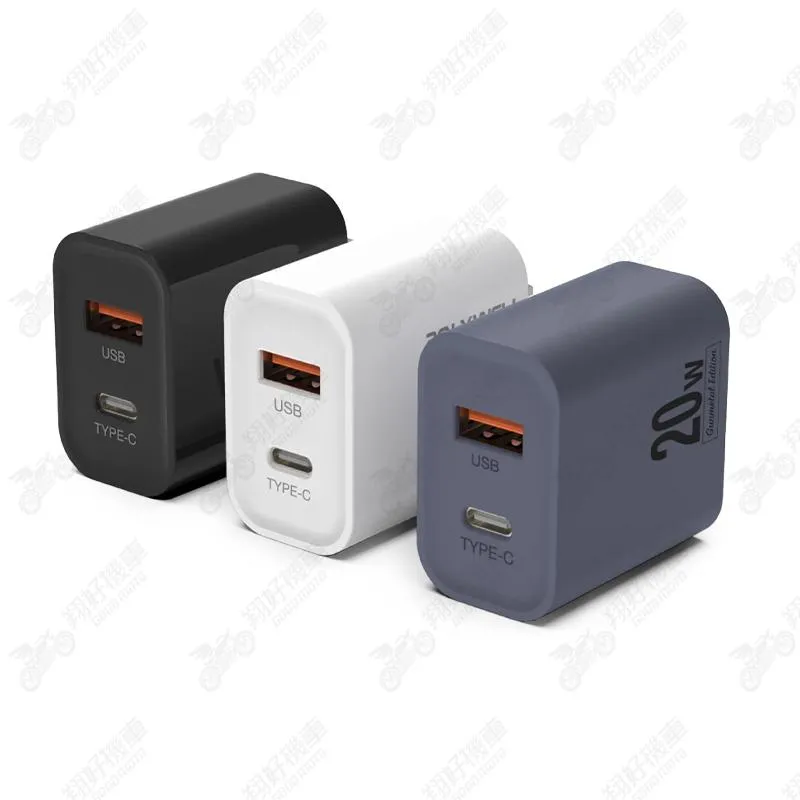 【翔好機車】POLYWELL 雙孔PD快充頭 雙孔快充頭 20W 快充頭 充電頭快充 快充充電頭 豆腐頭 豆腐頭快充