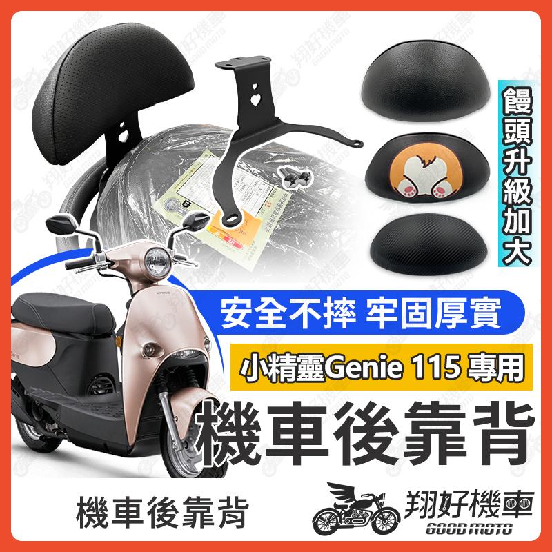 【翔好機車】Genie 115 後靠背 Genie115 靠背 小精靈 Genie 後靠背 機車靠背 光陽機車