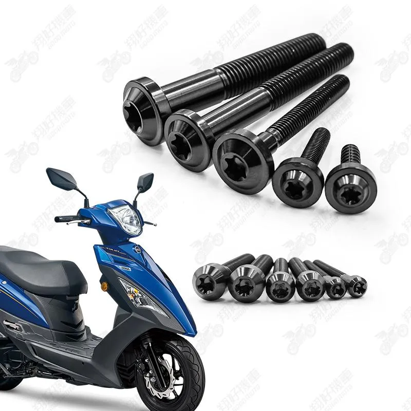 【翔好機車】25年 新迪爵 全車螺絲 瘦迪爵 鈦螺絲 新迪爵 黑色 鈦合金螺絲 鐵板牙 車殼螺絲 鐵板牙螺絲 空濾