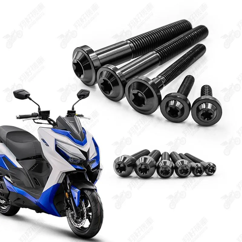 【翔好機車】G7 鈦螺絲 G7 180 全車螺絲 黑色 後照鏡螺絲 鈦合金螺絲 鐵板牙 車殼螺絲 鐵板牙螺絲 卡座螺絲